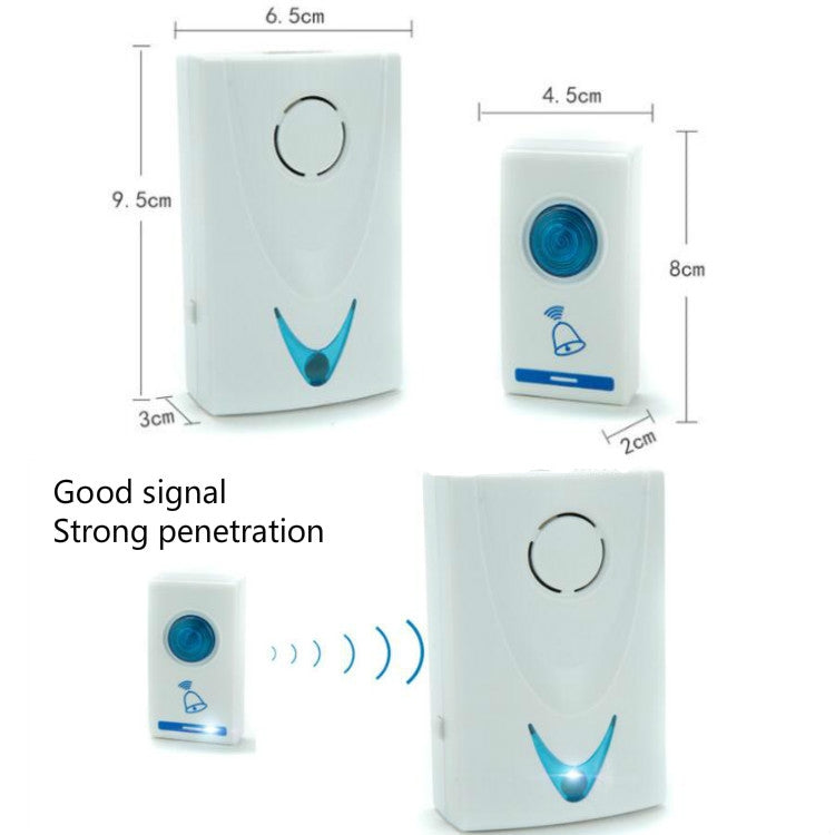 AST-15 Home Wireless Doorbell 1 In 1 Long-Distance Remote Control Electronic Doorbell Old Pager AST-15 Home Wireless Doorbell 1 In 1 Long-Distance Remote Control Electronic Doorbell Old Pager